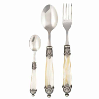 Набор столовых приборов 36пр Siena Antique Champagne Steel Domus Design