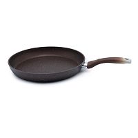 Сковорода 30см с ручкой Кофейный мрамор Кукмара