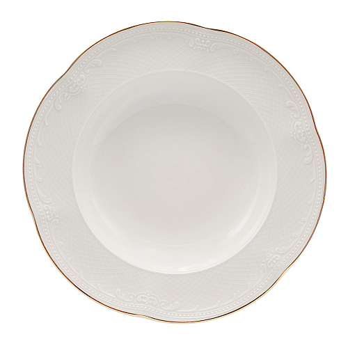 Тарелка глубокая 23см Aristocrat-Gold Noble