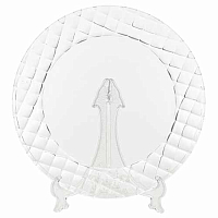 Поднос 28см Tiny Crystalite Bohemia 