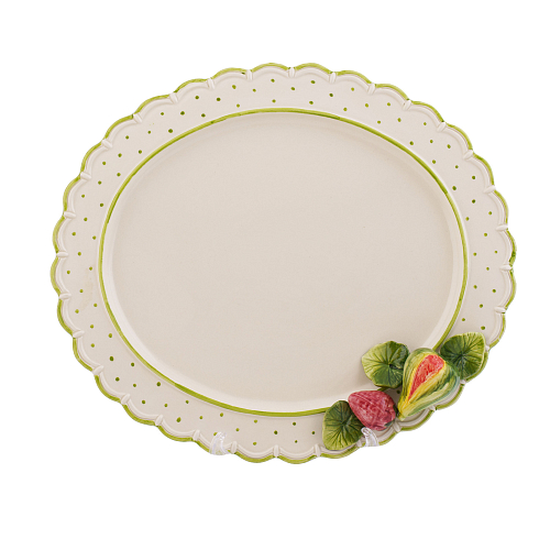 Блюдо 41*35см овальное Figs Annaluma