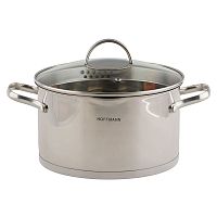 Кастрюля 22см 4,7л с/кр Hoffmann