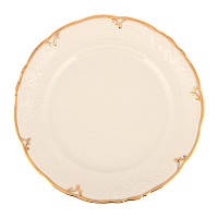 Набор тарелок 25см 6шт Фредерика Слоновая кость Queen's Crown