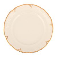 Набор тарелок 25см 6шт Фредерика Слоновая кость Queen's Crown