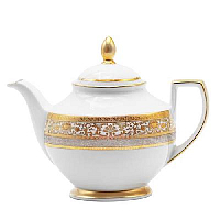 Чайник Constanza Royal Gold Platin Falkenporzellan