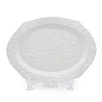 Блюдо 30,5*23*2см Птички на ветке Elan Gallery