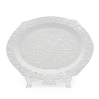 Блюдо 30,5*23*2см Птички на ветке Elan Gallery