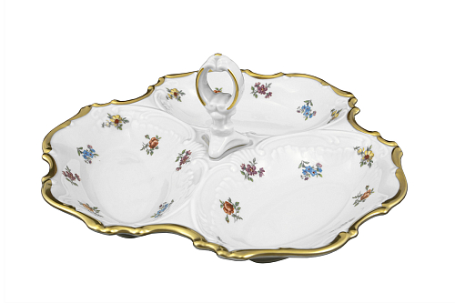 Кабаретница 24см слоновая кость Мария Луиза Carlsbad