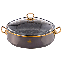 Сотейник эмалированная с крышкой  Сотейник эмалированная с крышкой