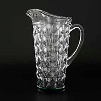 Графин 1,25л Diamond зеленый Crystalite Bohemia