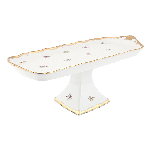 Поднос рулетница 37см н/н Мейсенский цветок Queen's Crown