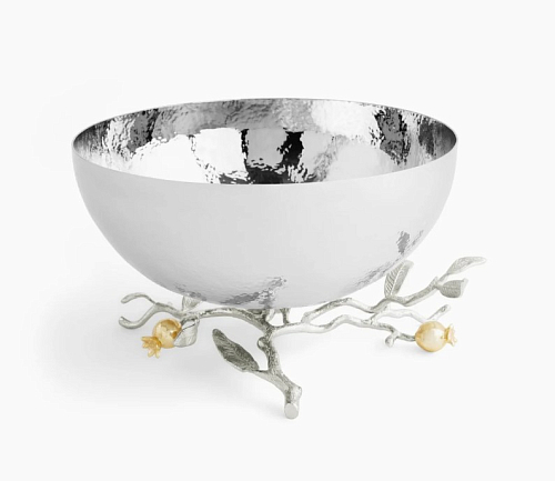 Фруктовница 26см Pomegranate Silver Michael Aram