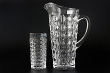 Набор 7пр графин и стаканы Diamond Crystalite Bohemia