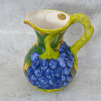 Кувшин 2л 25см синий Виноград Orgia