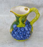 Кувшин 2л 25см синий Виноград Orgia