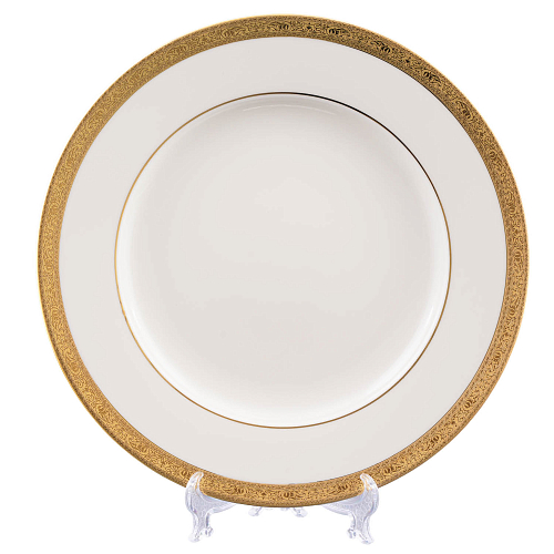 Набор тарелок 27см 6шт Constanza Creme Gold 3064 Falkenporzellan