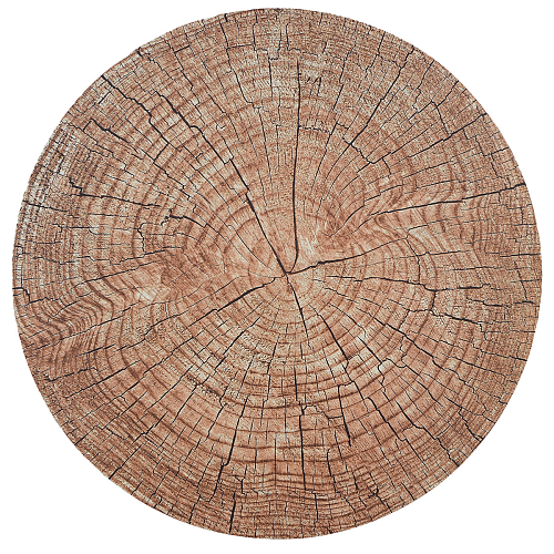 Салфетка сервировочная на стол 36см Палисандр