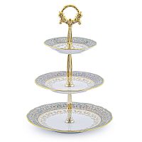 Горка 3 яруса Зеленый лист Queen's Crown