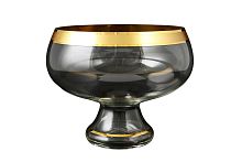 Фруктовница 26см 1шт матовое золото MH 