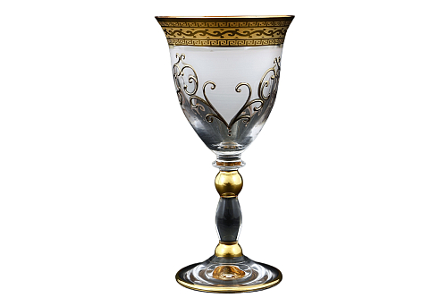 Набор фужеров Версаче Грация с/ф золото 6шт Balvinglass