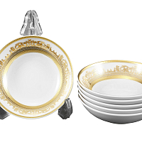 Набор розеток 11см 6шт Constanza Creme Gold 9359 Falkenporzellan