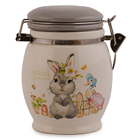 Емкость для сыпучих продуктов 11,5*15,5см 700мл Spring Bunnies