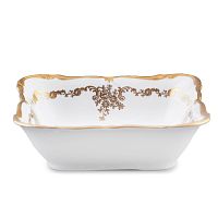 Салатник квадратный 21см 1шт Кастел Queen's Crown