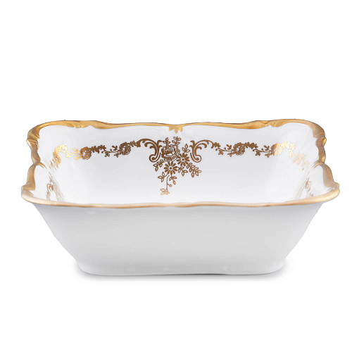 Салатник квадратный 21см 1шт Кастел Queen's Crown Салатник квадратный 21см 1шт Кастел Queen's Crown