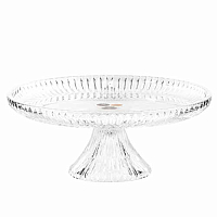 Тортница 31,5см н/н 1шт Crown Jewel хрусталь