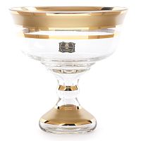 Конфетница 16см Матовая полоса Star Crystal