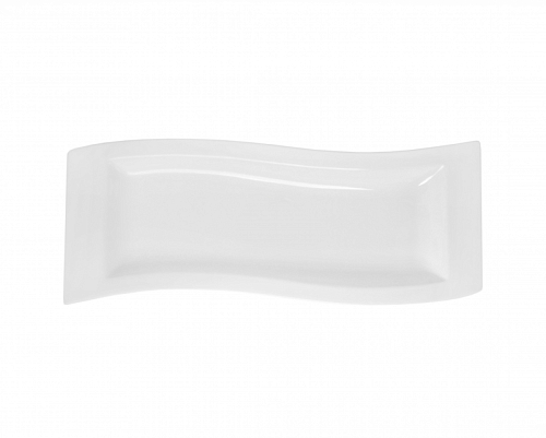 Блюдо прямоугольное 28 см Royal White