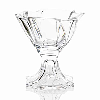 Конфетница 19,5см на ножке Neptune Crystalite Bohemia