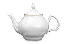 Чайник 1,2л  Белый узор слоновая кость Bernadotte