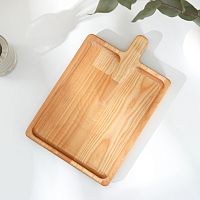 Доска-блюдо для подачи сервировочная 25*16,7*1,8см Adelica Лопата 