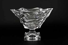Фруктовница 29,5см на ножке Flamenko Aurum Crystal