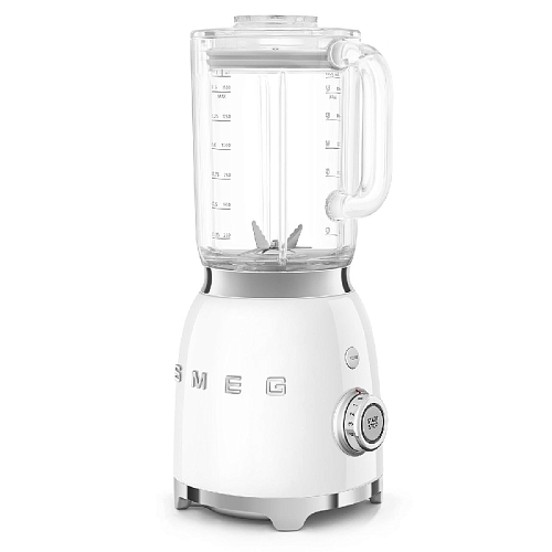 Блендер 1,5л Smeg пастельный белый Стиль 50-х гг Блендер 1,5л Smeg пастельный белый Стиль 50-х гг