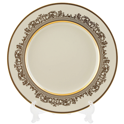 Тарелка 27см 1шт Constanza Creme Gold 9359