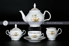 Сервиз чайный 6пер 15пр Дикая роза Bernadotte