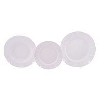 Набор тарелок 18пр Недекорированный Bernadotte