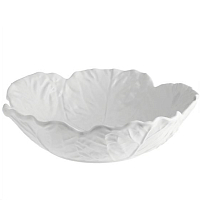 Салатник 29см Капуста white Bordallo Pinheiro