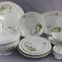 Сервиз столовый 6пер 27пр Дикая роза Bernadotte
