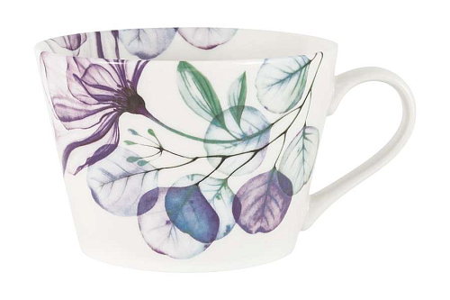 Кружка 0,48л Азалия фиолетовая Magic flower Home&Style Кружка 0,48л Азалия фиолетовая Magic flower Home&Style