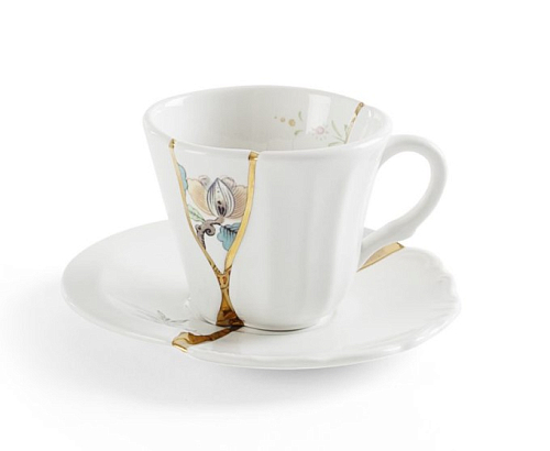 Кофейная пара Kintsugi Seletti