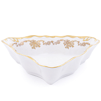 Салатник треугольный 22см 1шт Кастел Queen's Crown