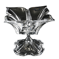 Конфетница 20,5см на ножке Florale Crystalite Bohemia