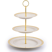 Горка 3 яруса Constanza Creme Gold 9349 Falkenporzellan