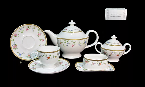 Сервиз чайный 6пер 18пр Цветочная поляна в под.уп. Сервиз чайный 6пер 18пр Цветочная поляна в под.уп.