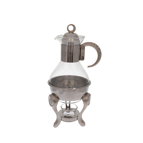 Чайник 1,6л с подогревом на металлической подставке (кор=6шт)