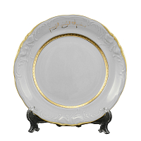Набор тарелок 24см 6шт Слоновая кость Frederika Sterne Porcelan