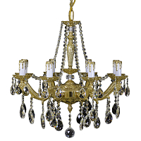 Люстра 8 рожковая золото Royal Bohemia